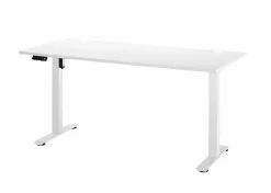 Schreibtisch elektronisch weiß