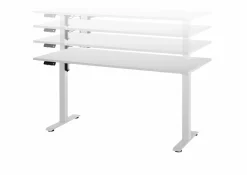 Schreibtisch elektronisch weiß