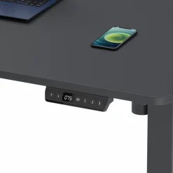 Schreibtisch elektronisch schwarz