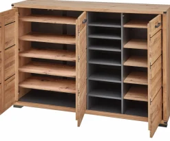 Schuhschrank graubraun