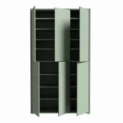 Schuhschrank grün