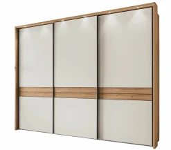 Schwebetürenschrank beige