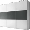 Schwebetürenschrank weiß