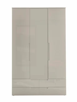 self Drehtürenschrank 3-trg. weiß