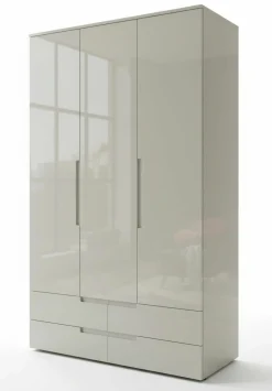 self Drehtürenschrank 3-trg. weiß