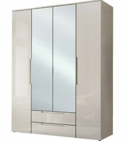 self Drehtürenschrank 4-trg. weiß