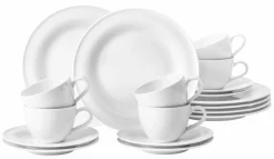 Seltmann Kaffeegeschirr 18tlg. weiß