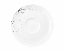 Seltmann Kombiuntertasse 16,5cm grauschwarz