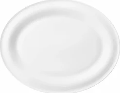 Seltmann Servierplatte oval 35x28cm weiß