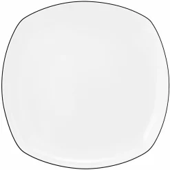 Seltmann Speiseteller eckig 26cm schwarz