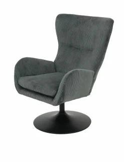 Sessel drehbar grau