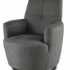 Sessel m. Drehfunktion grau