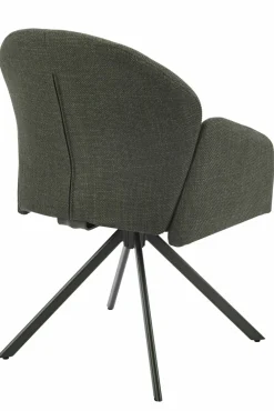 Sessel mit Armlehne drehbar grün