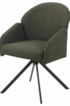 Sessel mit Armlehne drehbar grün
