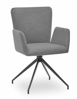 set one by Musterring Armlehnstuhl drehbar grau