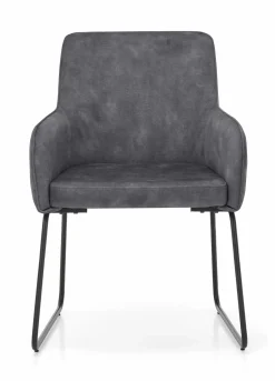 set one by Musterring Armlehnstuhl grau