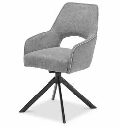 set one by Musterring Armlehnstuhl silberfarben