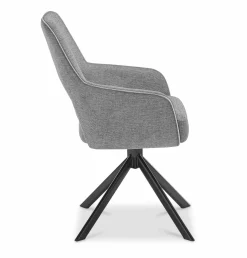 set one by Musterring Armlehnstuhl silberfarben