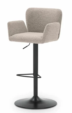 set one by Musterring Barhocker mit Drehfunktion beige