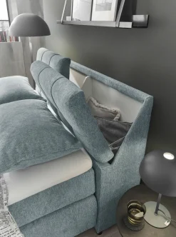 set one by Musterring Boxspringbett blau