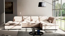 set one by Musterring Eckgarnitur U-Form braun