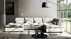 set one by Musterring Eckgarnitur U-Form grau