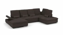 set one by Musterring Eckgarnitur U-Form grau