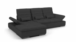 set one by Musterring Eckgarnitur schwarz