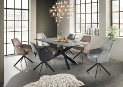 set one by Musterring Esstisch schwarz