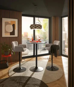 set one by Musterring Stehtisch schwarz