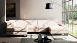 set one by Musterring Wohnlandschaft rot