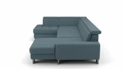 set one by Musterring Wohnlandschaft blau