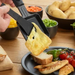 Severin Raclette Grill schwarzsilberfarben