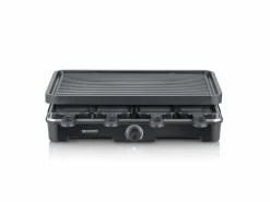 Severin Raclette Grill schwarzsilberfarben