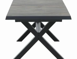 SIENA GARDEN Ausziehtisch grau