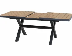 SIENA GARDEN Garten-Ausziehtisch braungrau