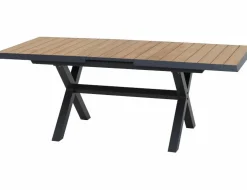 SIENA GARDEN Garten-Ausziehtisch braungrau