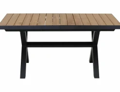 SIENA GARDEN Garten-Ausziehtisch braungrau