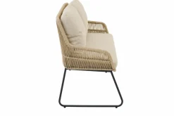 SIENA GARDEN Gartenbank braungrau