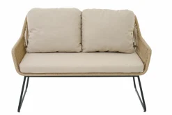 SIENA GARDEN Gartenbank braungrau