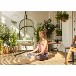 SIENA GARDEN Gartenhängesessel Set 2-tlg grün