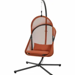 SIENA GARDEN Gartenhängesessel graurot