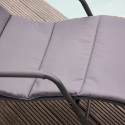 SIENA GARDEN Gartenliege graublau