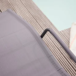 SIENA GARDEN Gartenliege graublau