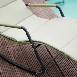 SIENA GARDEN Gartenliege grüngrau