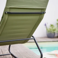 SIENA GARDEN Gartenliege grüngrau