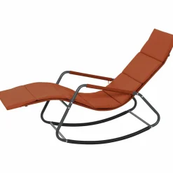 SIENA GARDEN Gartenliege rotgrau