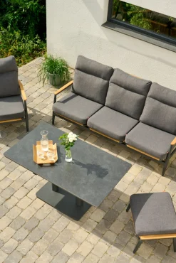 SIENA GARDEN Gartenlounge-Set 3-teilig