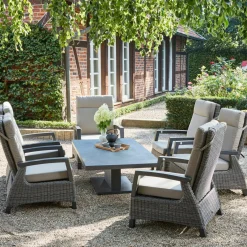 SIENA GARDEN Gartensessel grau