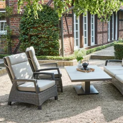 SIENA GARDEN Gartensessel grau